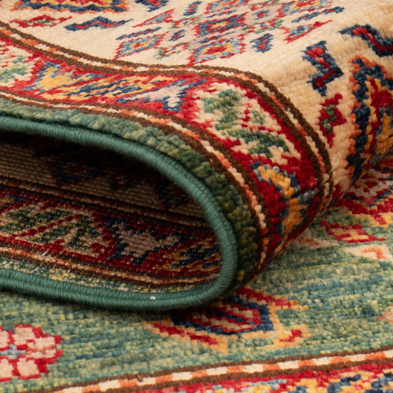 Tappeto Ziegler - Kazak - Reale - 124 x 82 cm - verde
