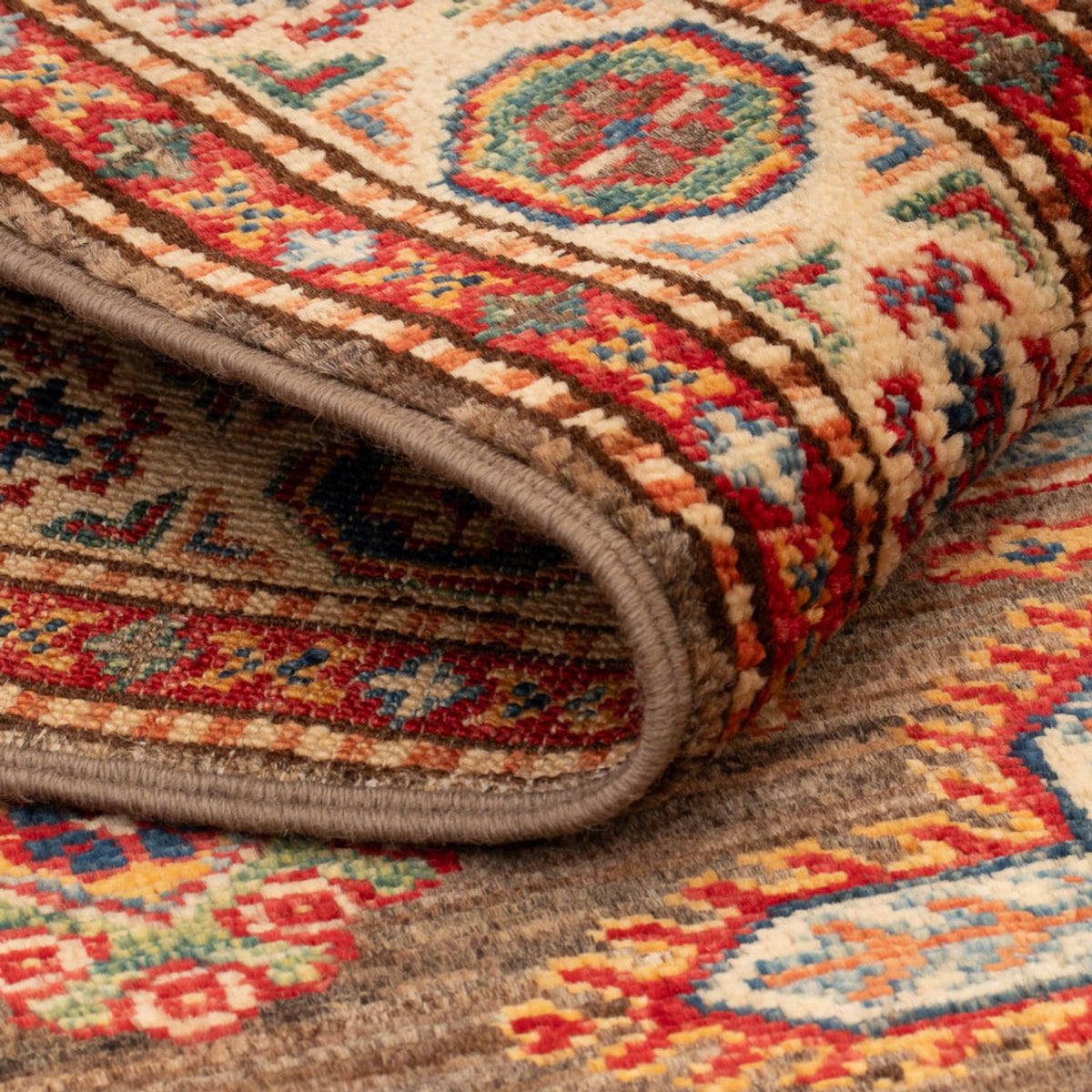 Tappeto Ziegler - Kazak - Reale - 127 x 76 cm - taupe