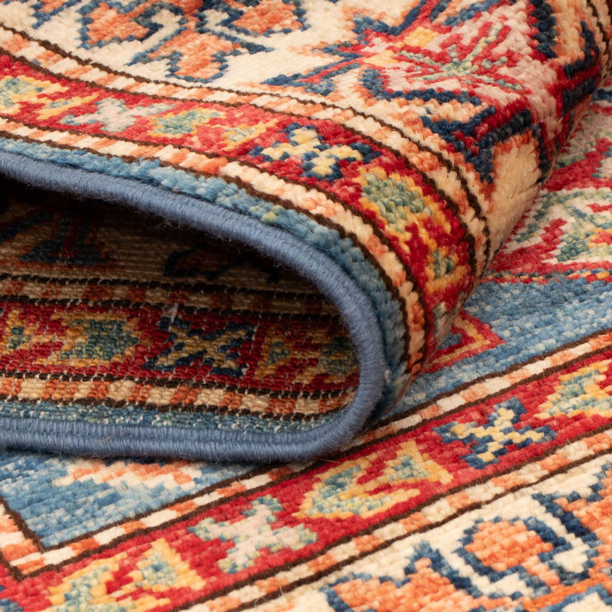 Tappeto Ziegler - Kazak - Reale - 125 x 82 cm - blu