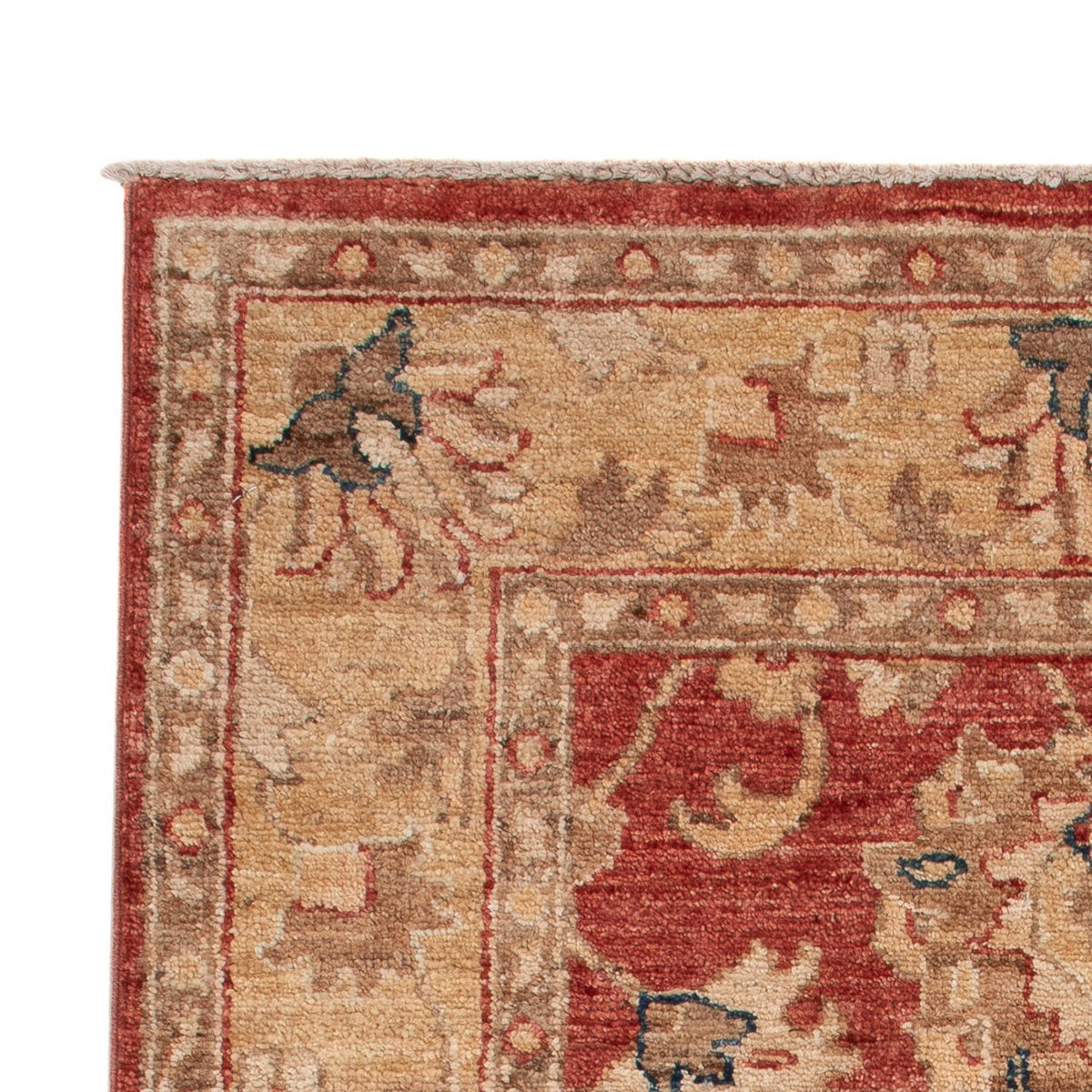 Tappeto Ziegler - 123 x 78 cm - rosso scuro