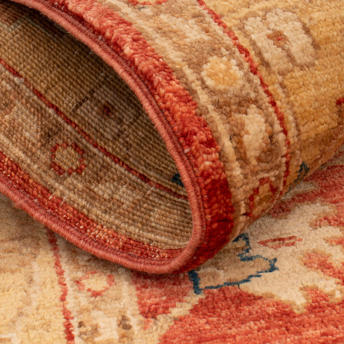 Tappeto Ziegler - 123 x 78 cm - rosso scuro