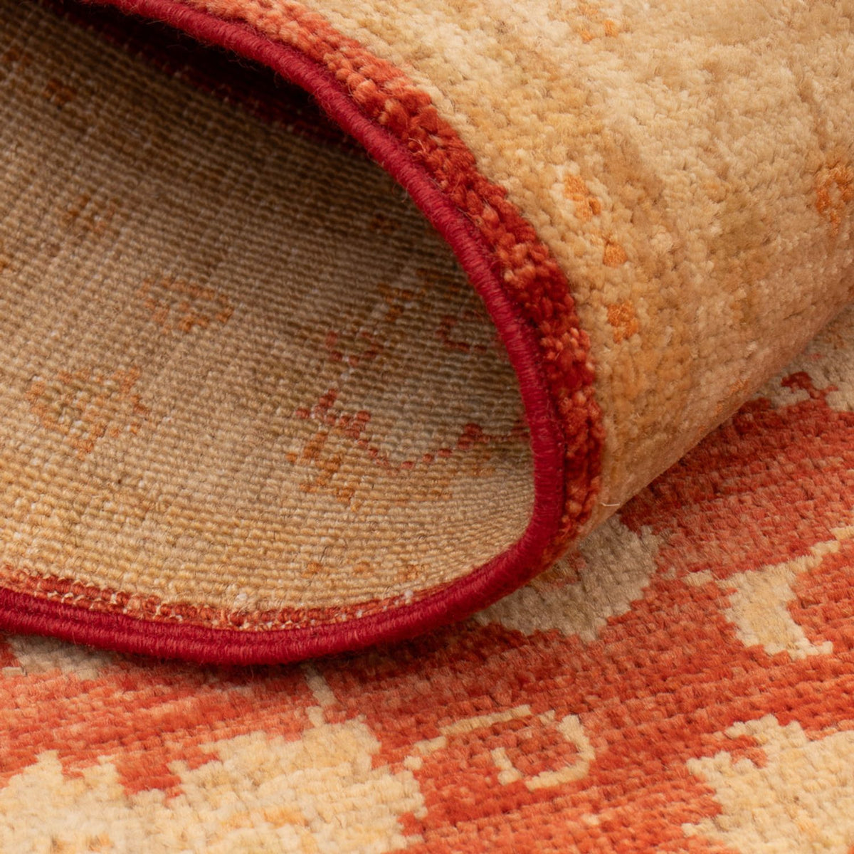 Tappeto Ziegler - 125 x 80 cm - rosso scuro