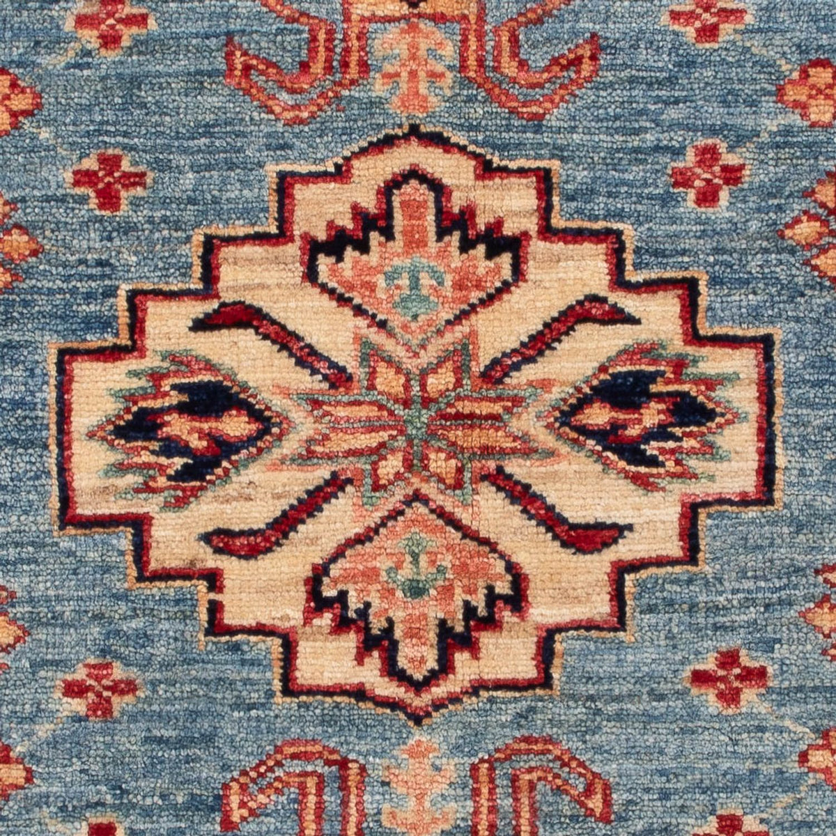 Tappeto Ziegler - Kazak - Reale - 101 x 77 cm - blu