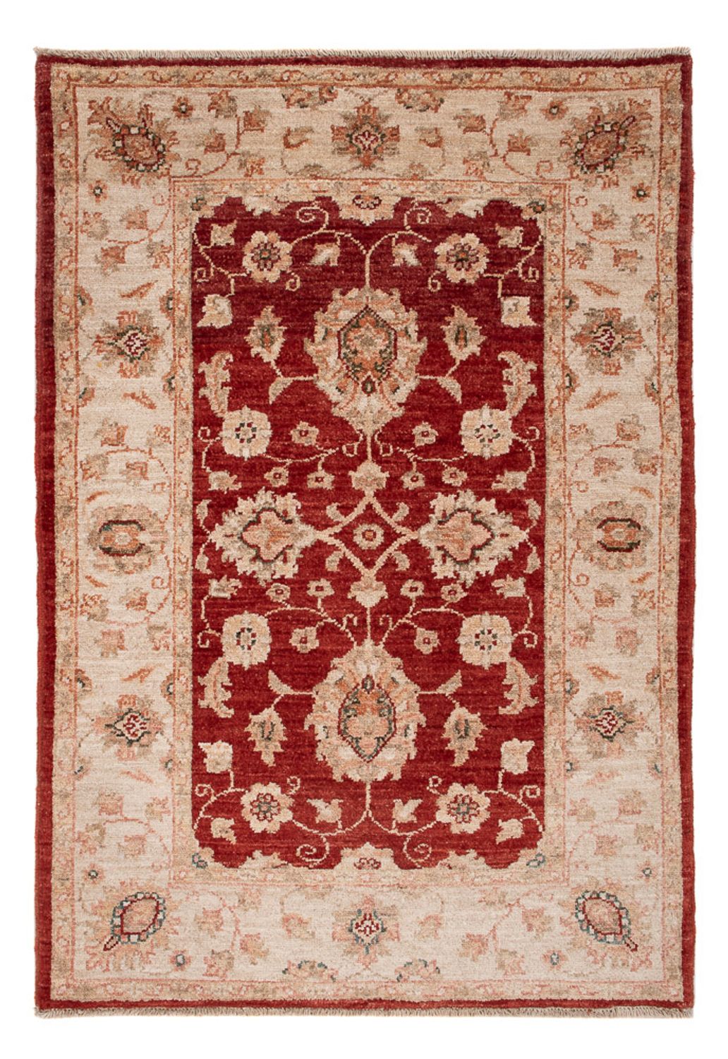 Tappeto Ziegler - 122 x 84 cm - rosso bordeaux