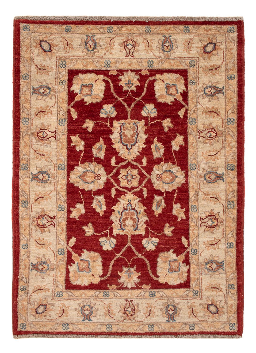 Tappeto Ziegler - 101 x 75 cm - rosso bordeaux