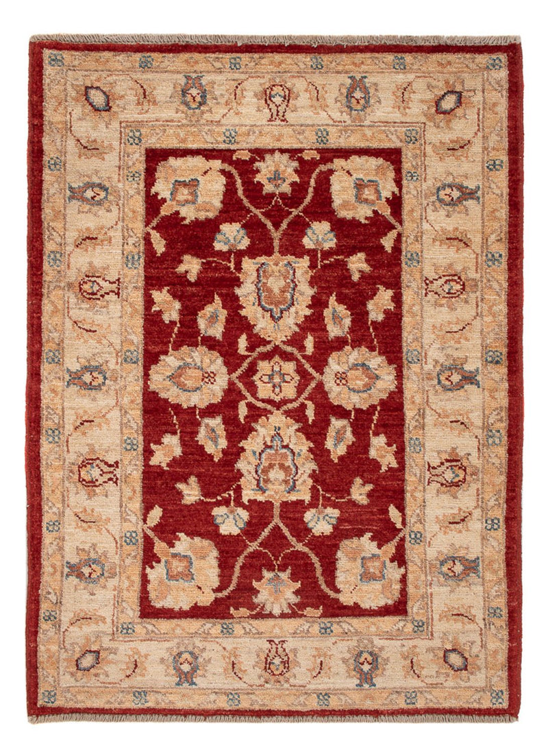 Tappeto Ziegler - 101 x 75 cm - rosso bordeaux