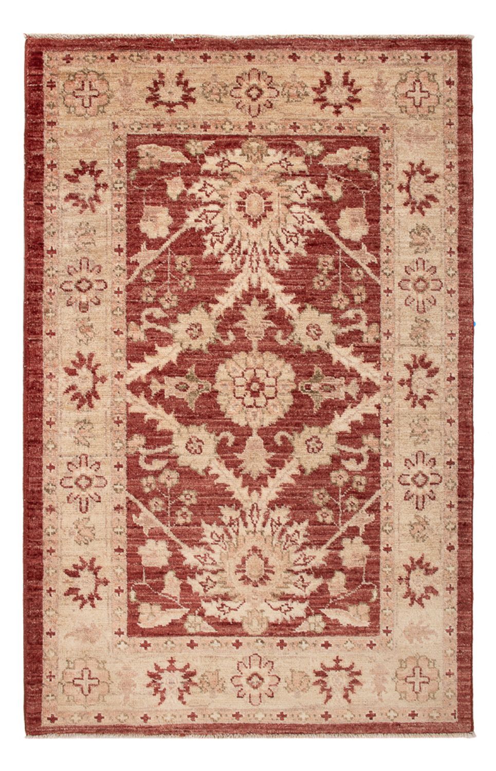 Tappeto Ziegler - 129 x 82 cm - rosso bordeaux