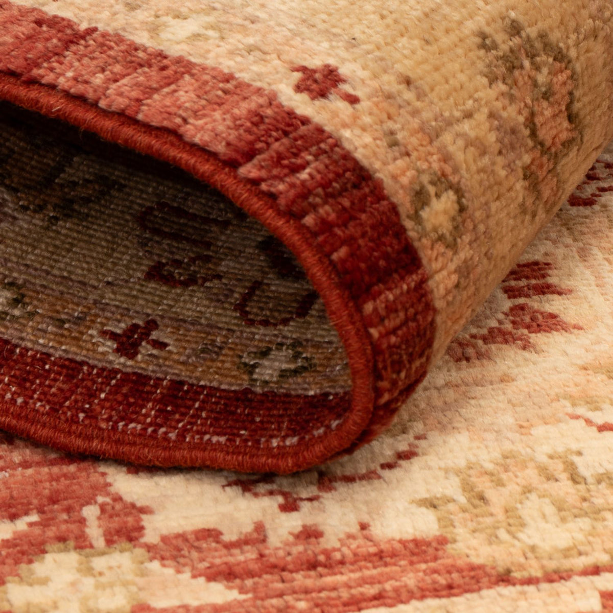 Tappeto Ziegler - 129 x 82 cm - rosso bordeaux