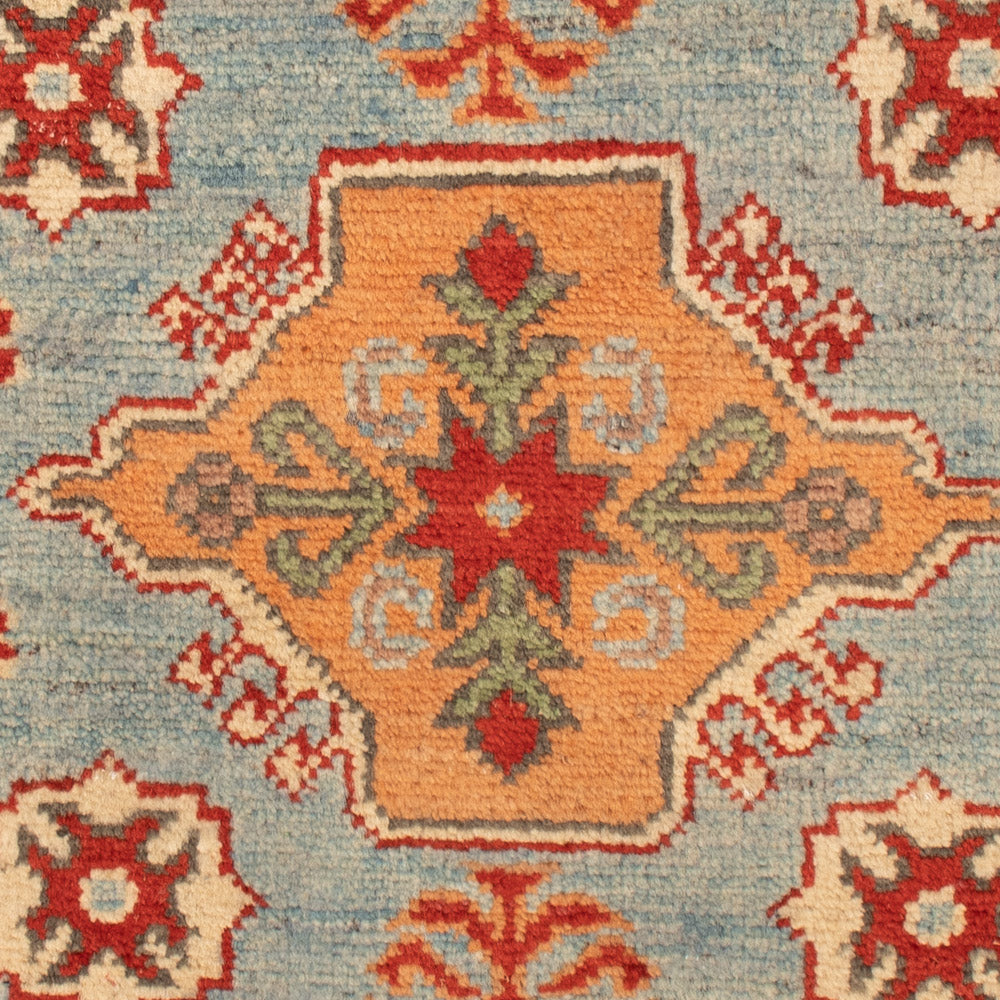 Tappeto Ziegler - Kazak - 86 x 62 cm - blu chiaro