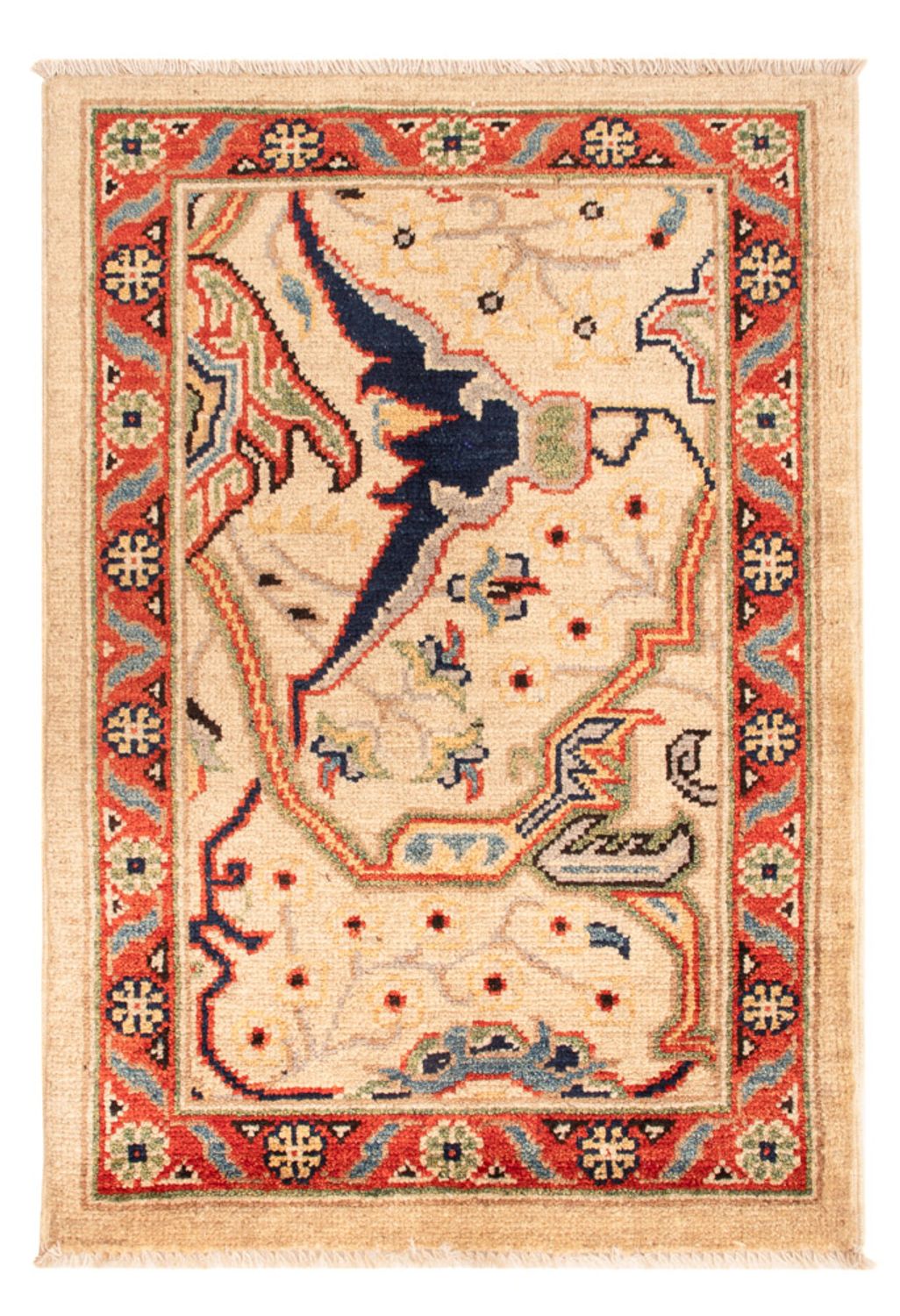 Tappeto Ziegler - Kazak - 89 x 61 cm - beige
