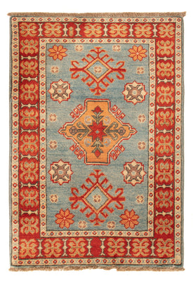 Tappeto Ziegler - Kazak - 88 x 59 cm - blu chiaro