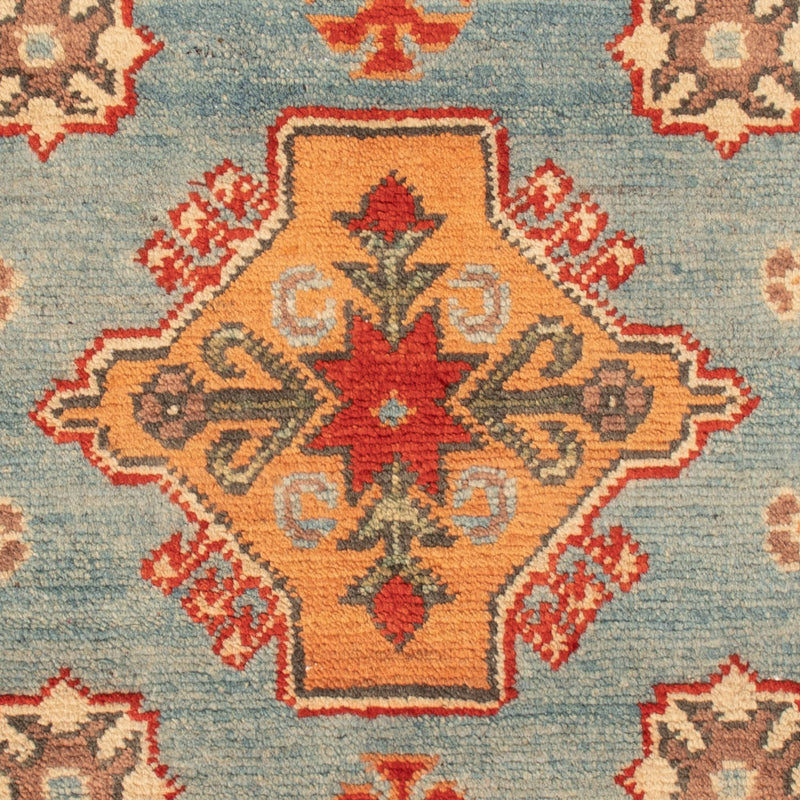 Tappeto Ziegler - Kazak - 88 x 59 cm - blu chiaro