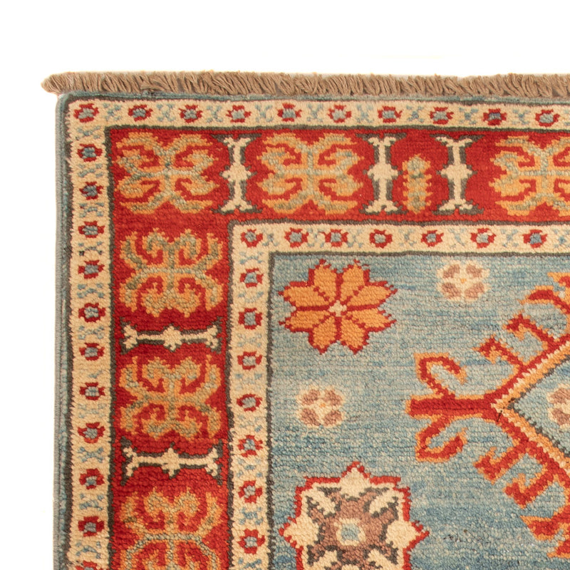 Tappeto Ziegler - Kazak - 88 x 59 cm - blu chiaro