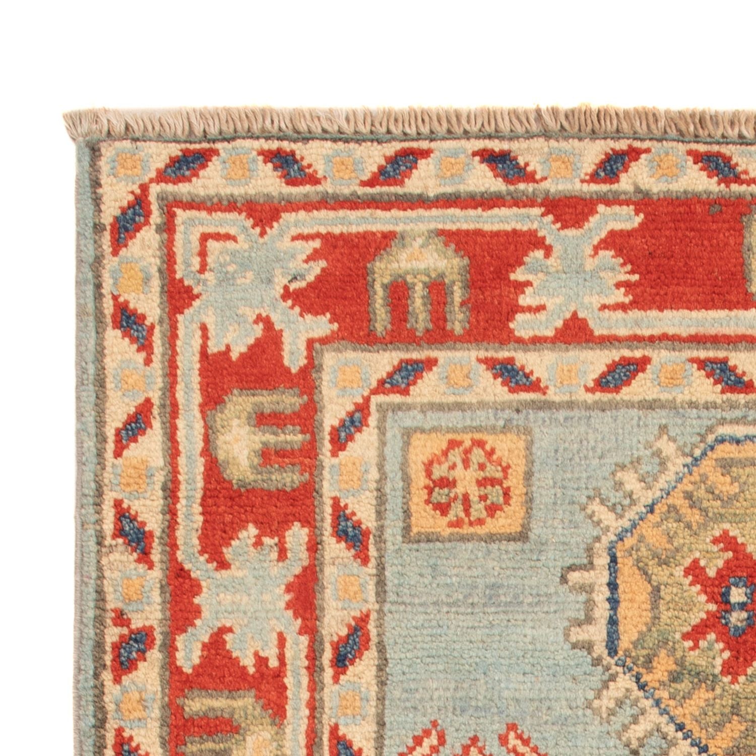 Tappeto Ziegler - Kazak - 96 x 60 cm - blu chiaro