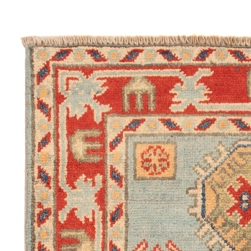 Tappeto Ziegler - Kazak - 96 x 60 cm - blu chiaro