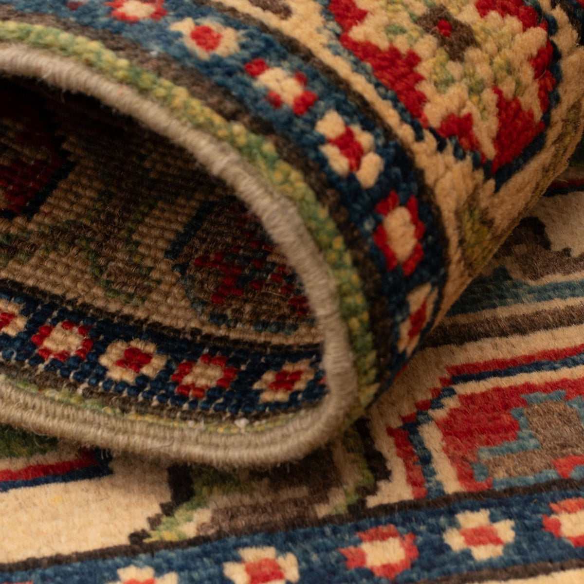 Tappeto Ziegler - Kazak - 90 x 60 cm - verde