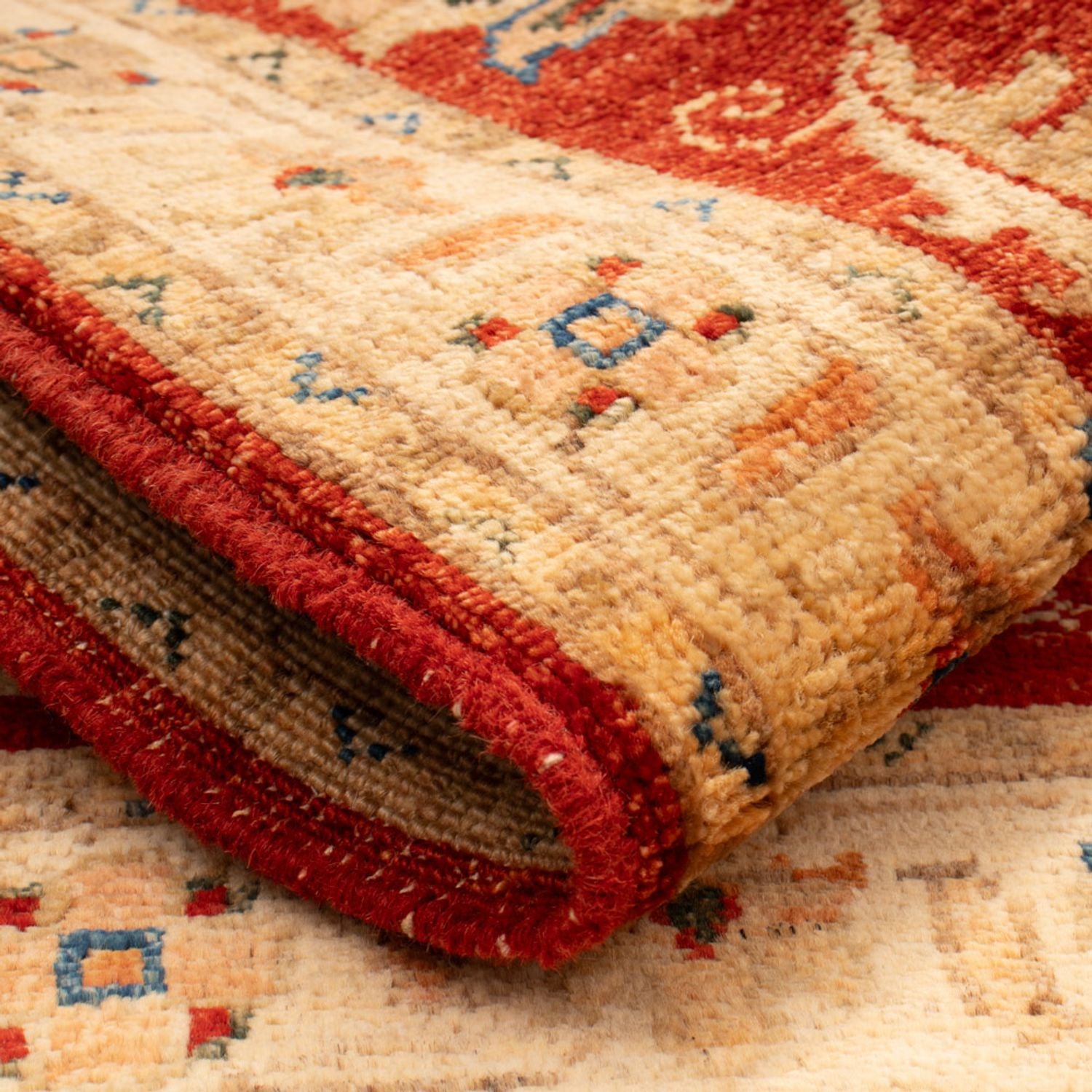 Tappeto Ziegler - 86 x 59 cm - rosso bordeaux