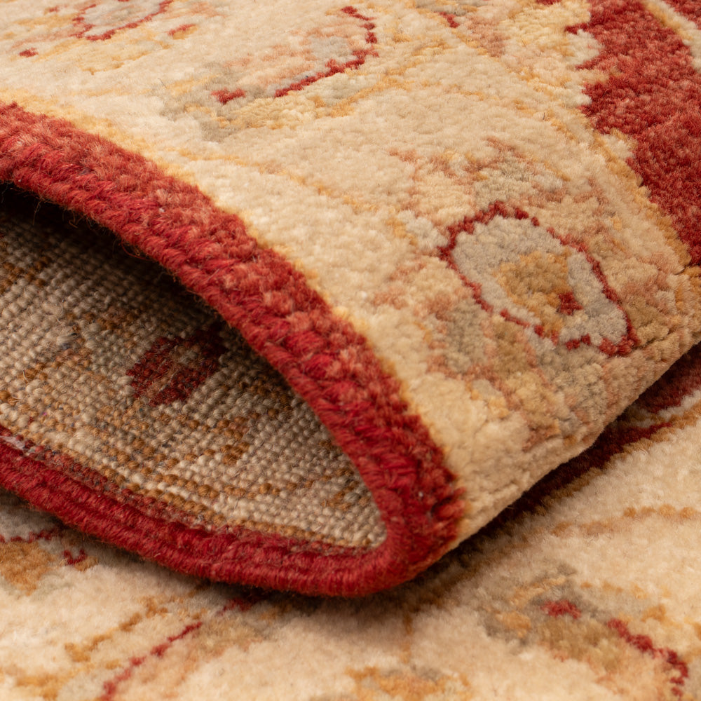 Tappeto Ziegler - 90 x 60 cm - rosso bordeaux