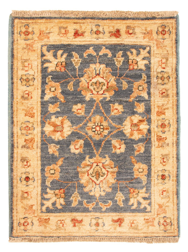 Tappeto Ziegler - 70 x 54 cm - blu petrolio