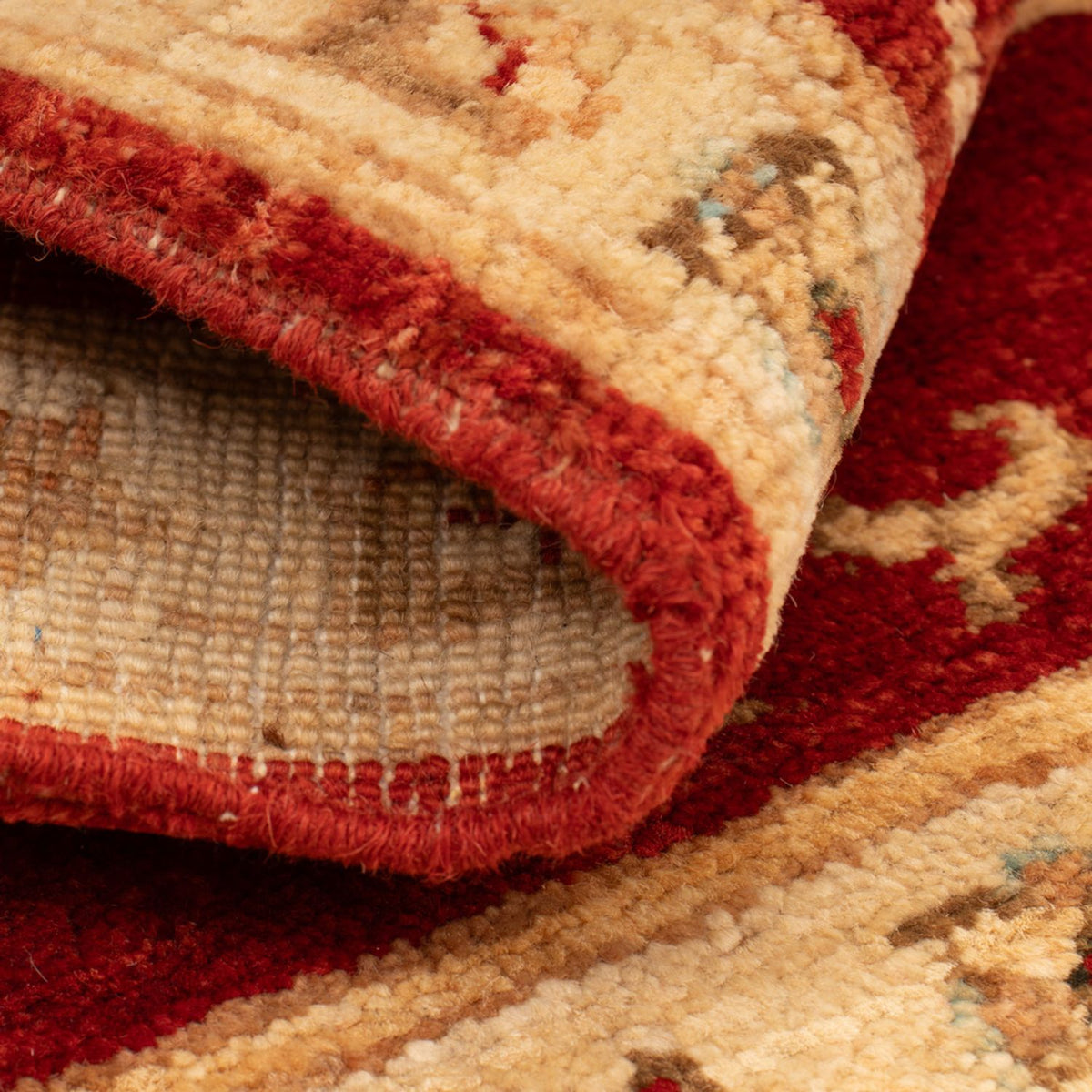 Tappeto Ziegler - 70 x 54 cm - rosso bordeaux