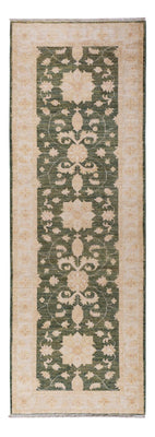Tappeto corsia Tappeto Ziegler - 246 x 82 cm - verde oliva