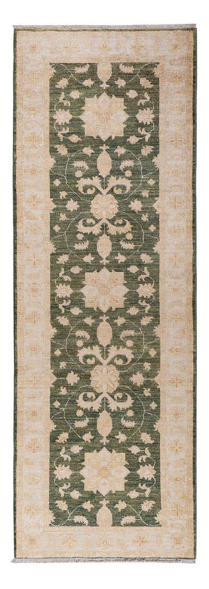 Tappeto corsia Tappeto Ziegler - 246 x 82 cm - verde oliva