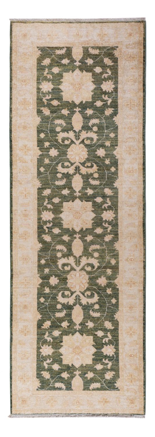 Tappeto corsia Tappeto Ziegler - 246 x 82 cm - verde oliva