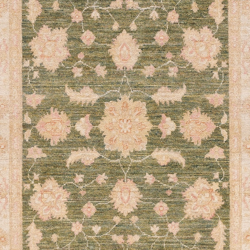 Tappeto corsia Tappeto Ziegler - 365 x 102 cm - verde oliva