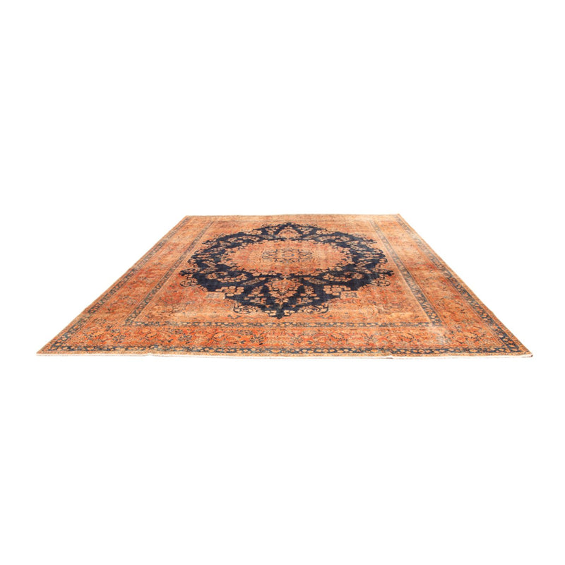 Tappeto vintage - 387 x 286 cm - blu scuro