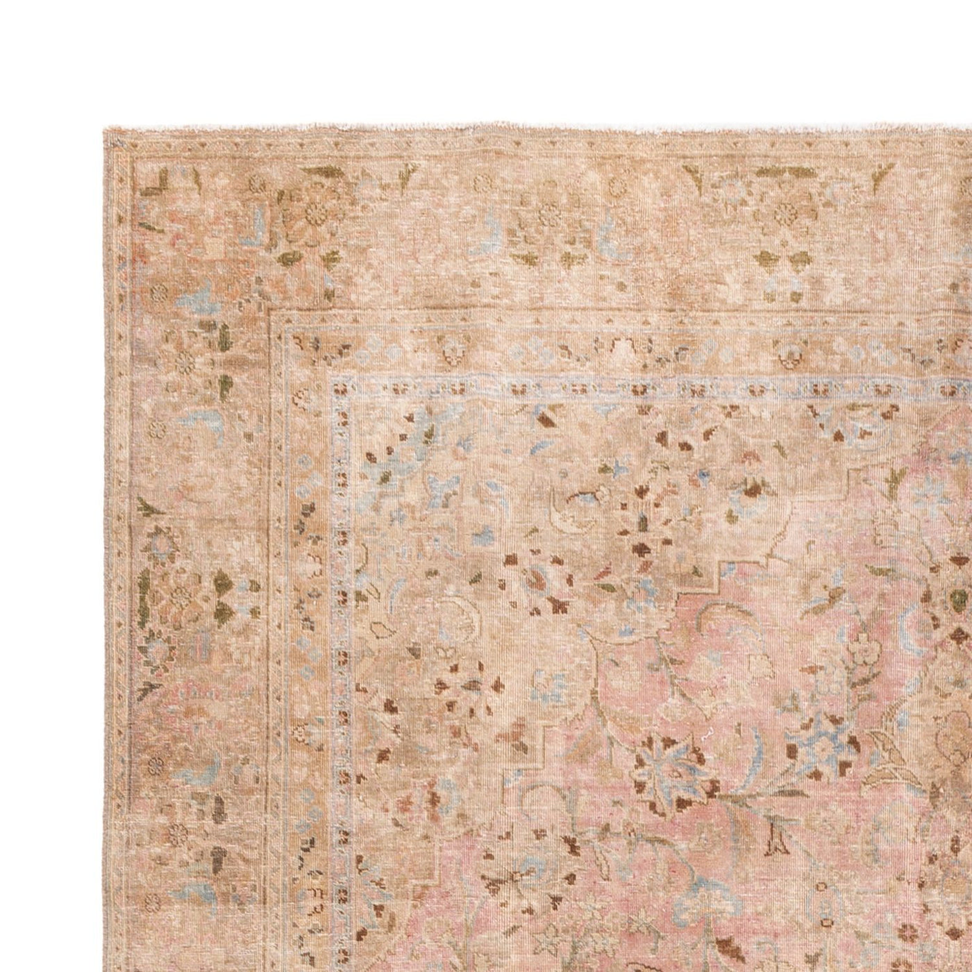 Tappeto vintage - 363 x 267 cm - beige scuro