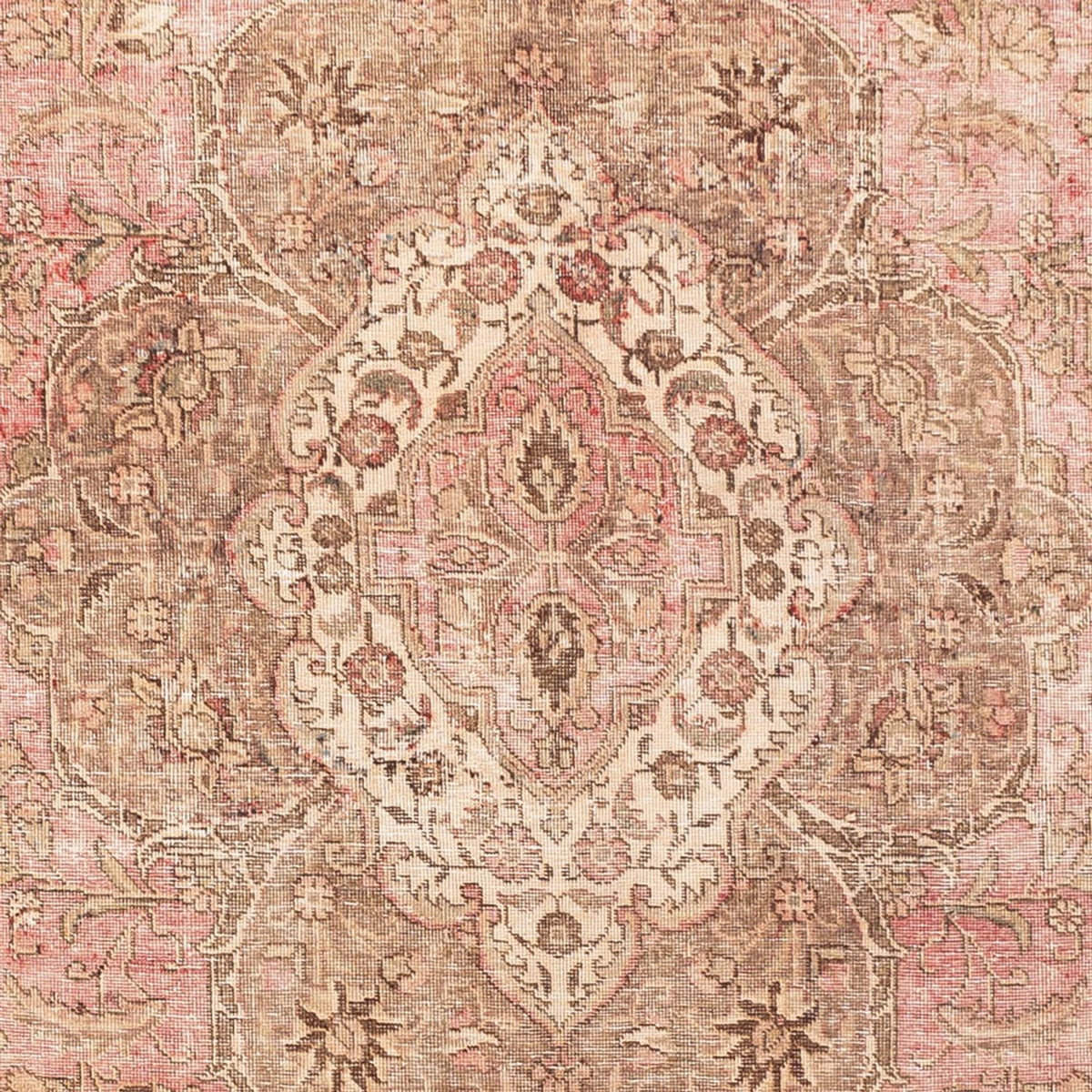 Tappeto vintage - 419 x 300 cm - beige scuro