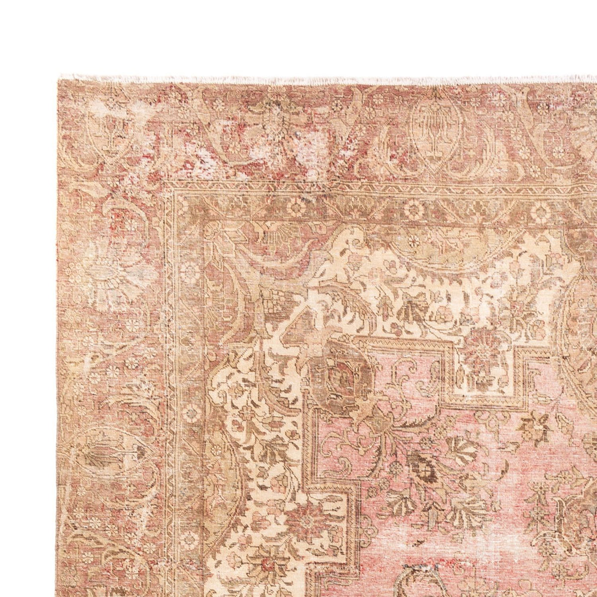 Tappeto vintage - 419 x 300 cm - beige scuro