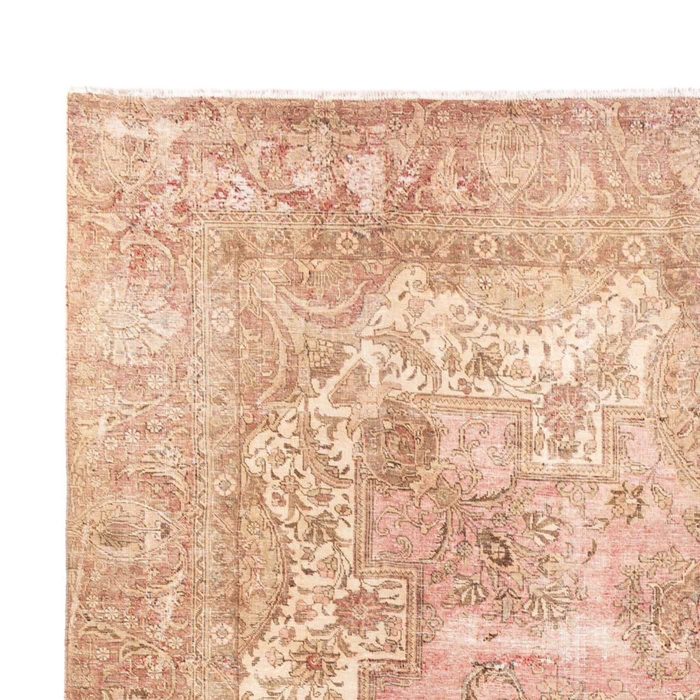 Tappeto vintage - 419 x 300 cm - beige scuro