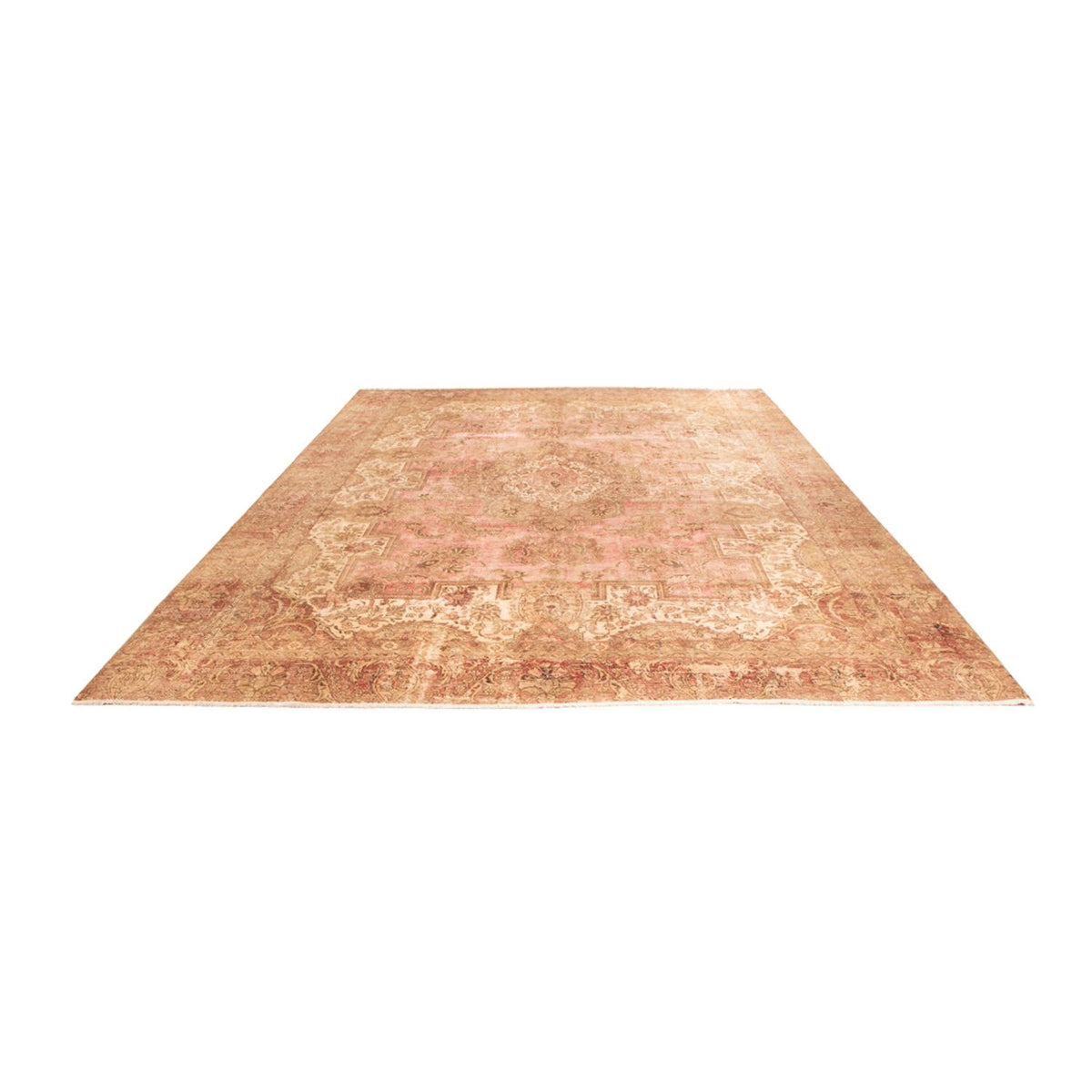 Tappeto vintage - 419 x 300 cm - beige scuro