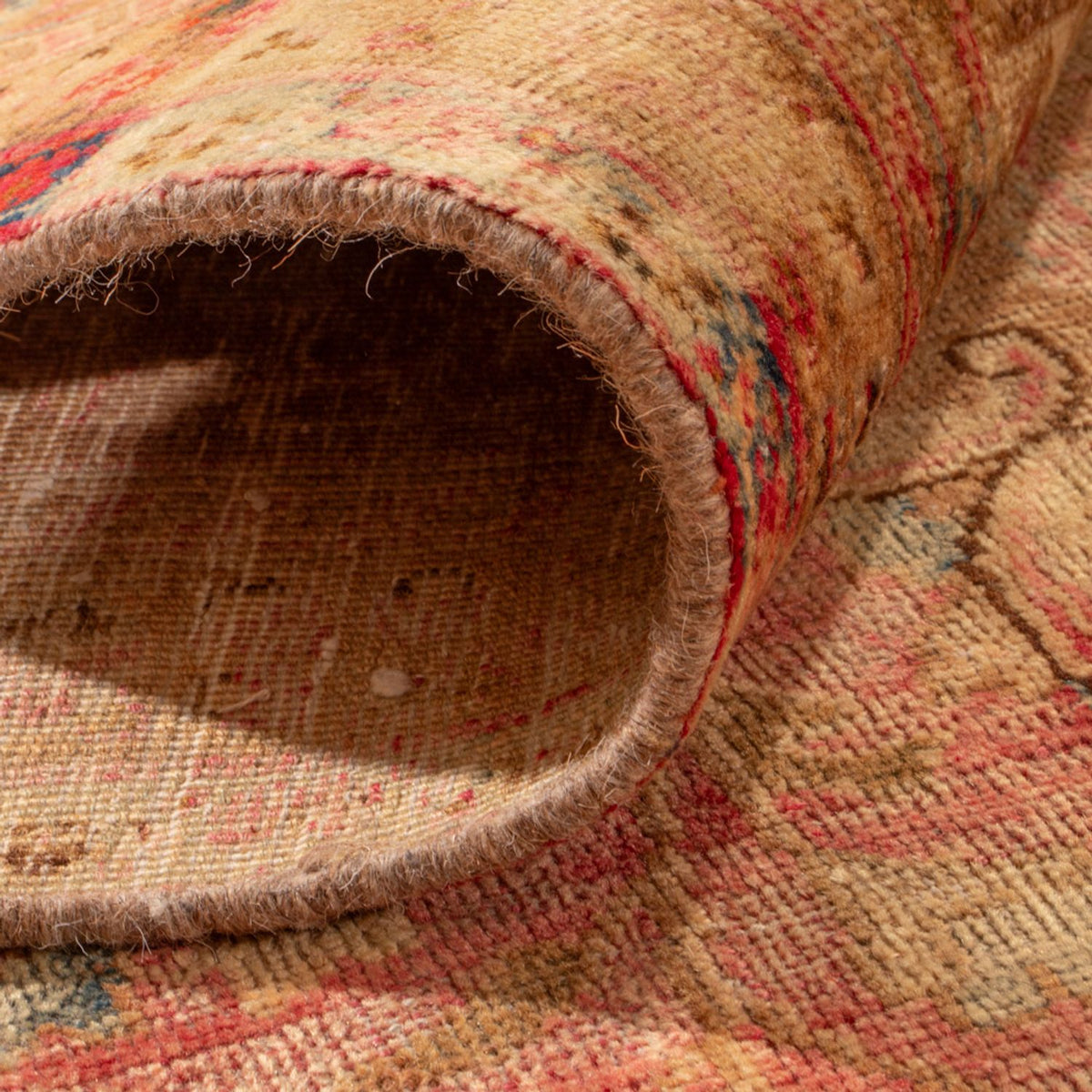 Tappeto vintage - 333 x 239 cm - beige scuro