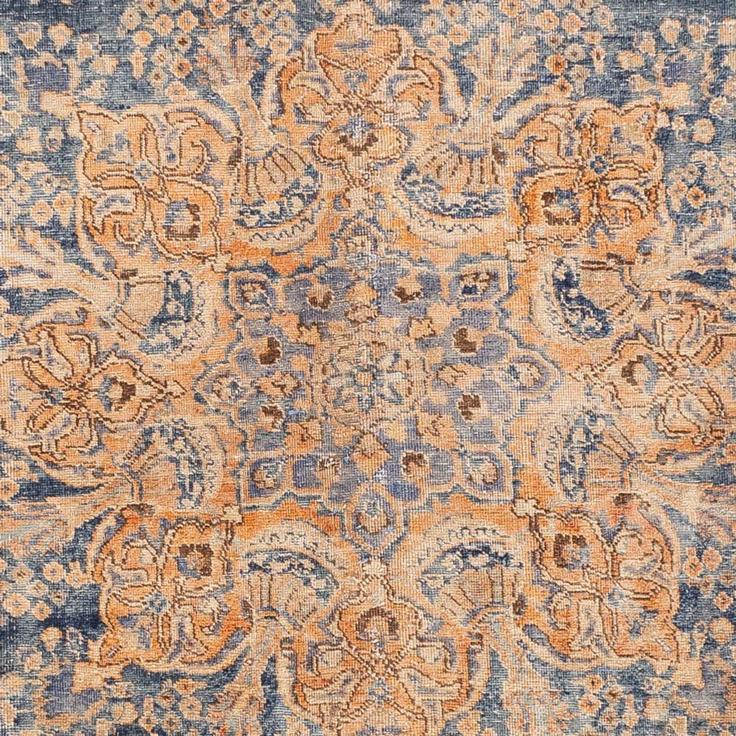 Tappeto vintage - 377 x 280 cm - blu
