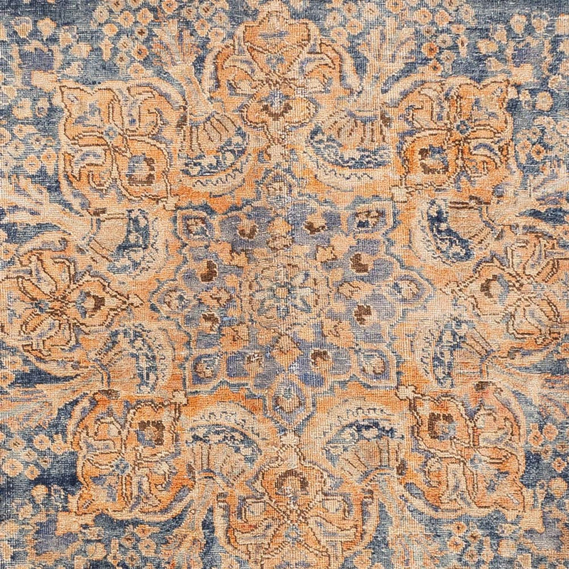 Tappeto vintage - 377 x 280 cm - blu