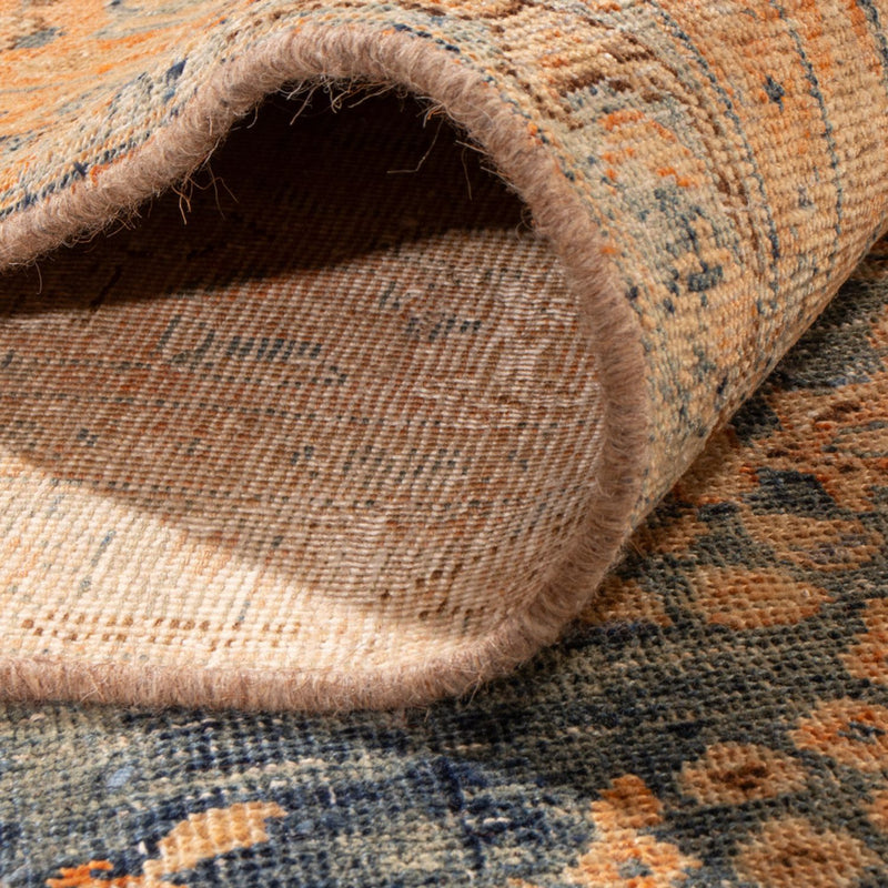 Tappeto vintage - 377 x 280 cm - blu