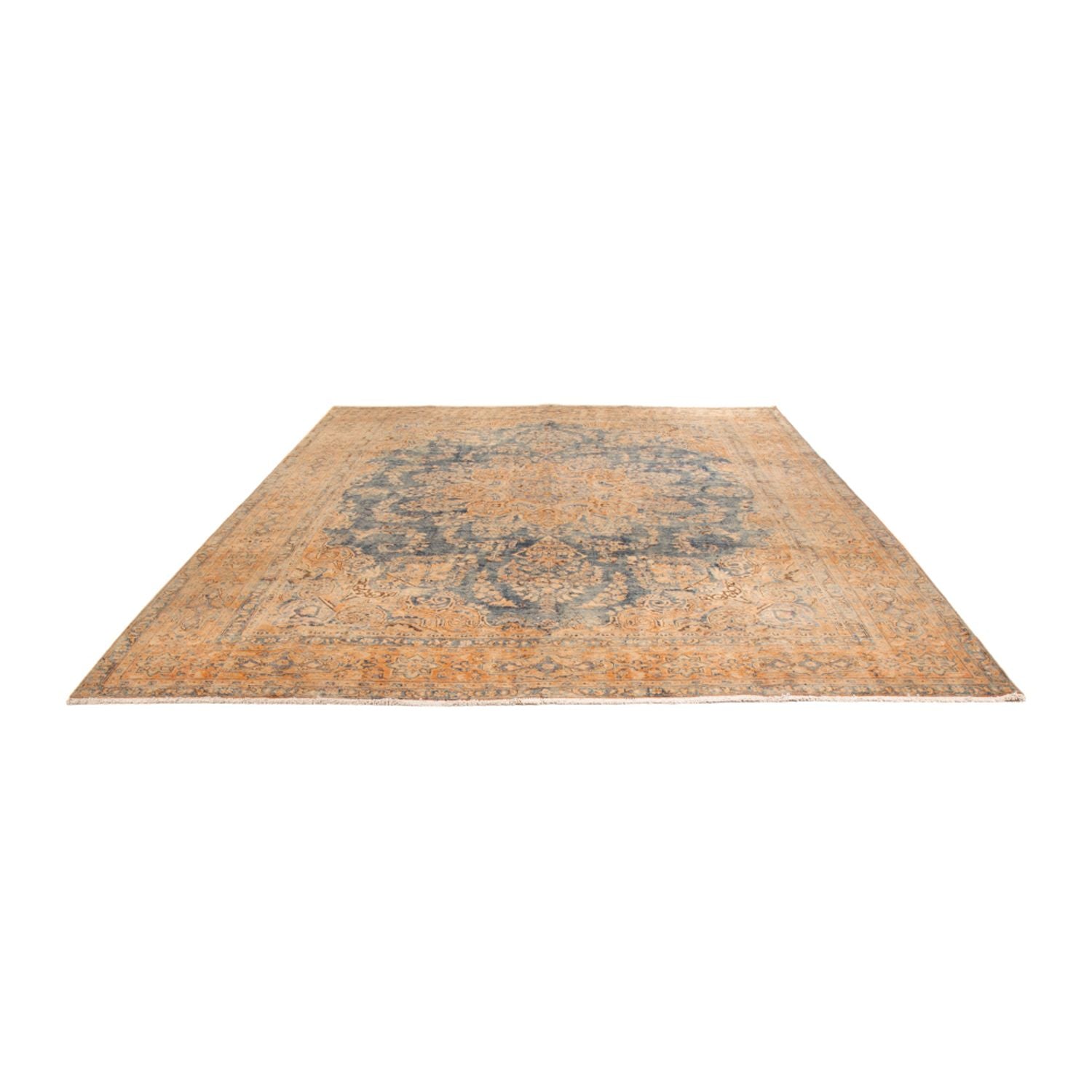 Tappeto vintage - 377 x 280 cm - blu