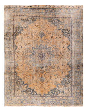 Tappeto vintage - 362 x 283 cm - beige scuro