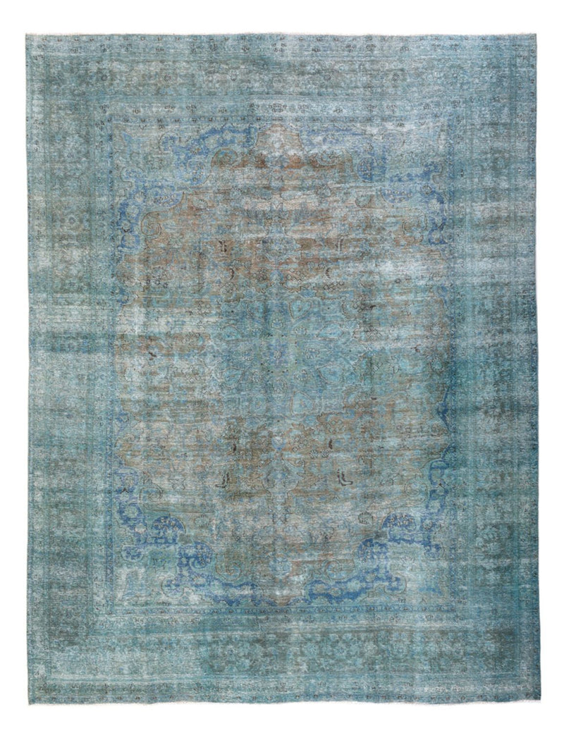 Tappeto vintage - 375 x 285 cm - blu scuro