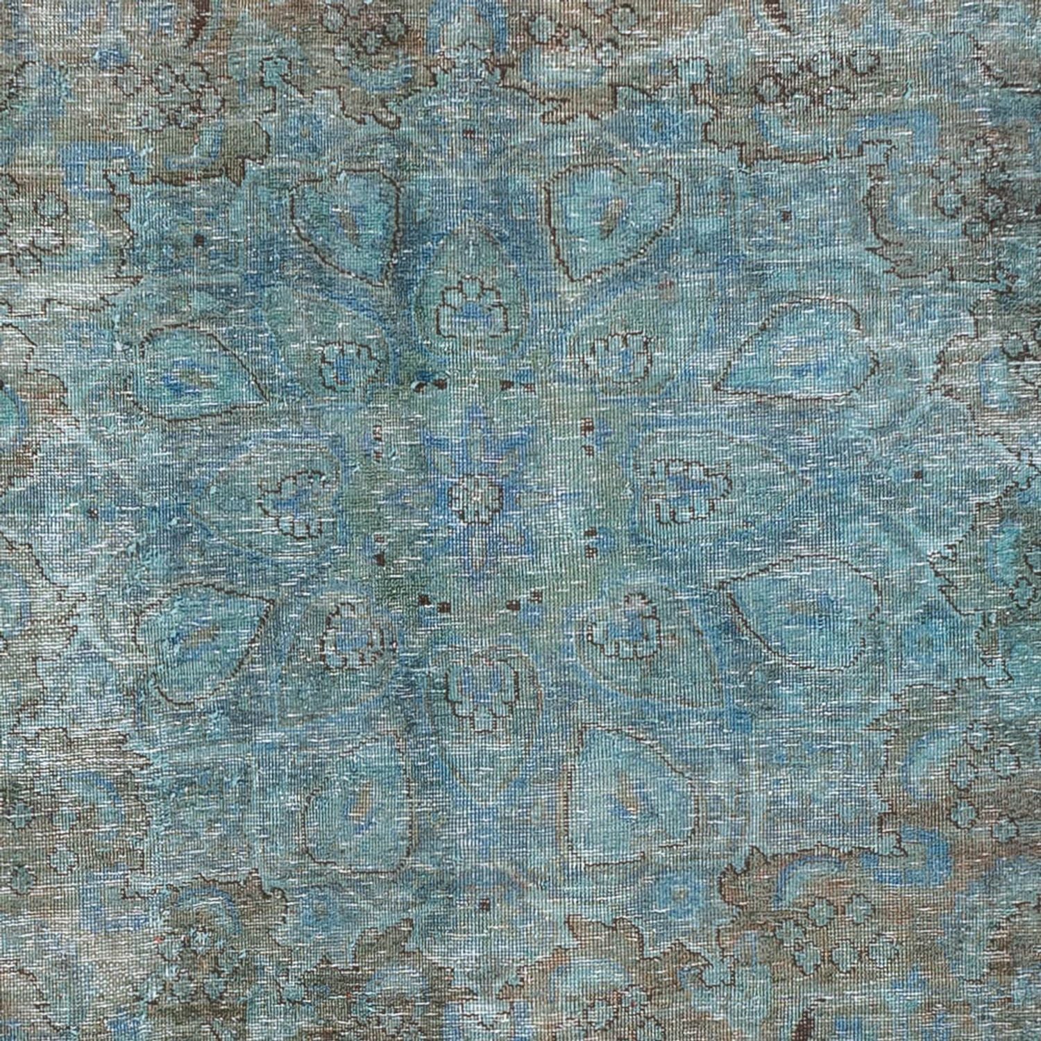 Tappeto vintage - 375 x 285 cm - blu scuro