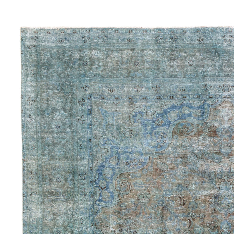 Tappeto vintage - 375 x 285 cm - blu scuro