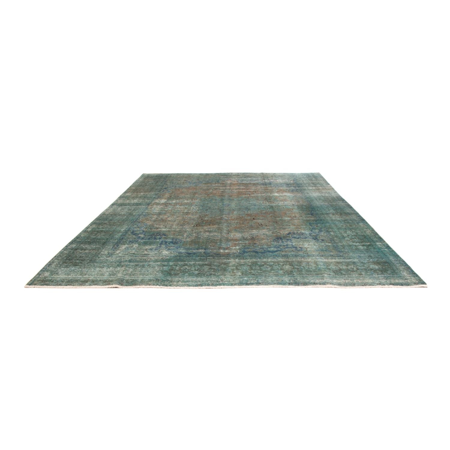 Tappeto vintage - 375 x 285 cm - blu scuro