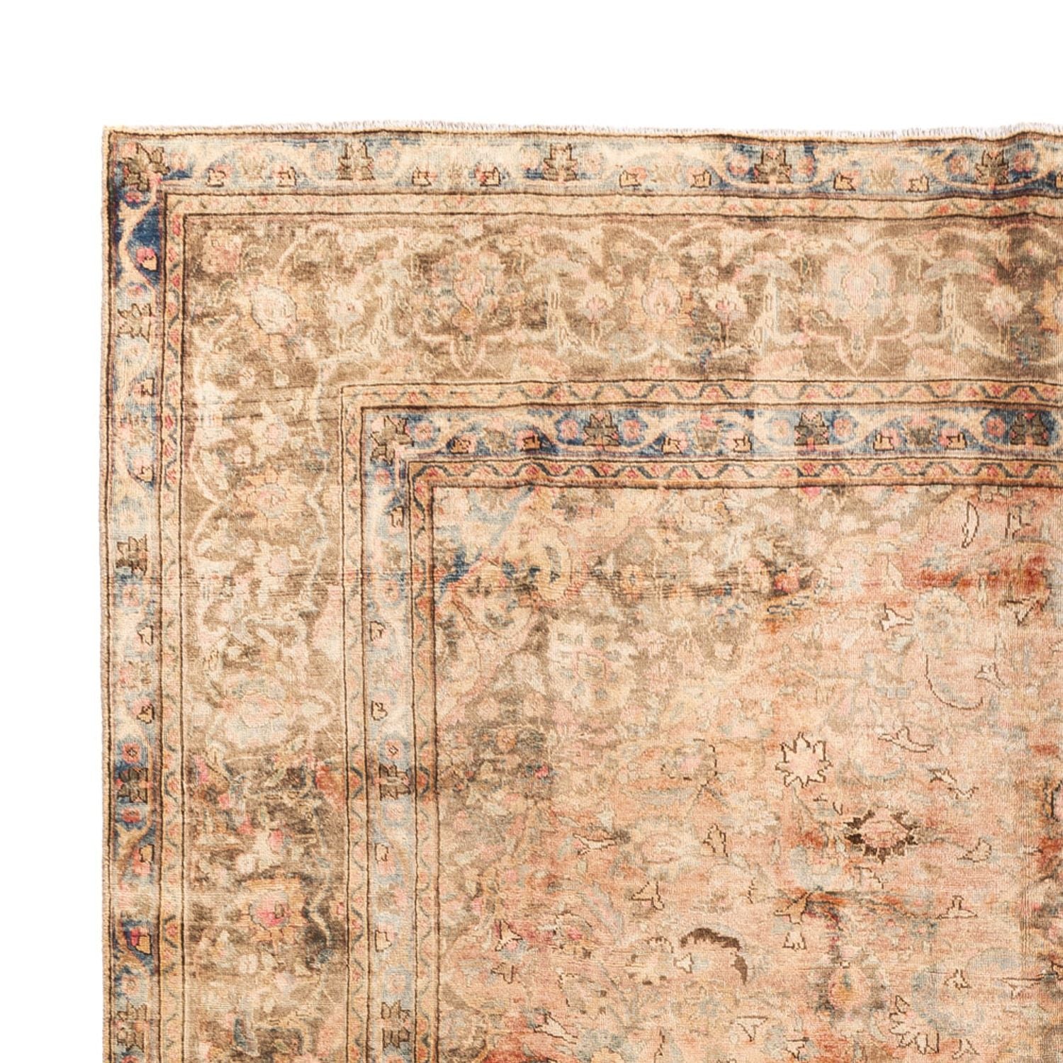 Tappeto vintage - 368 x 281 cm - beige scuro