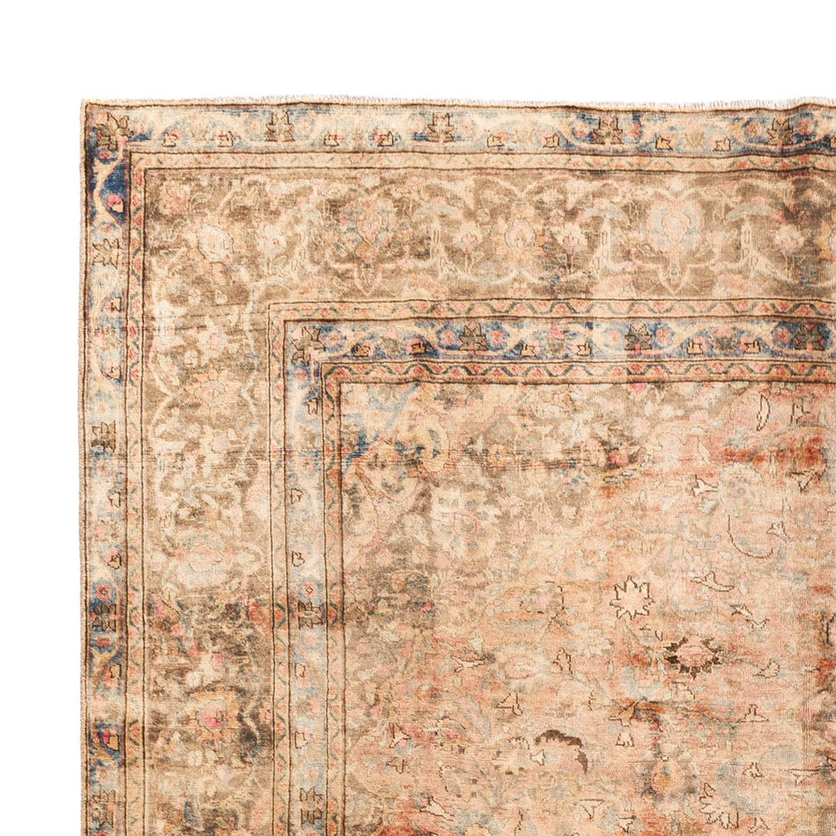 Tappeto vintage - 368 x 281 cm - beige scuro