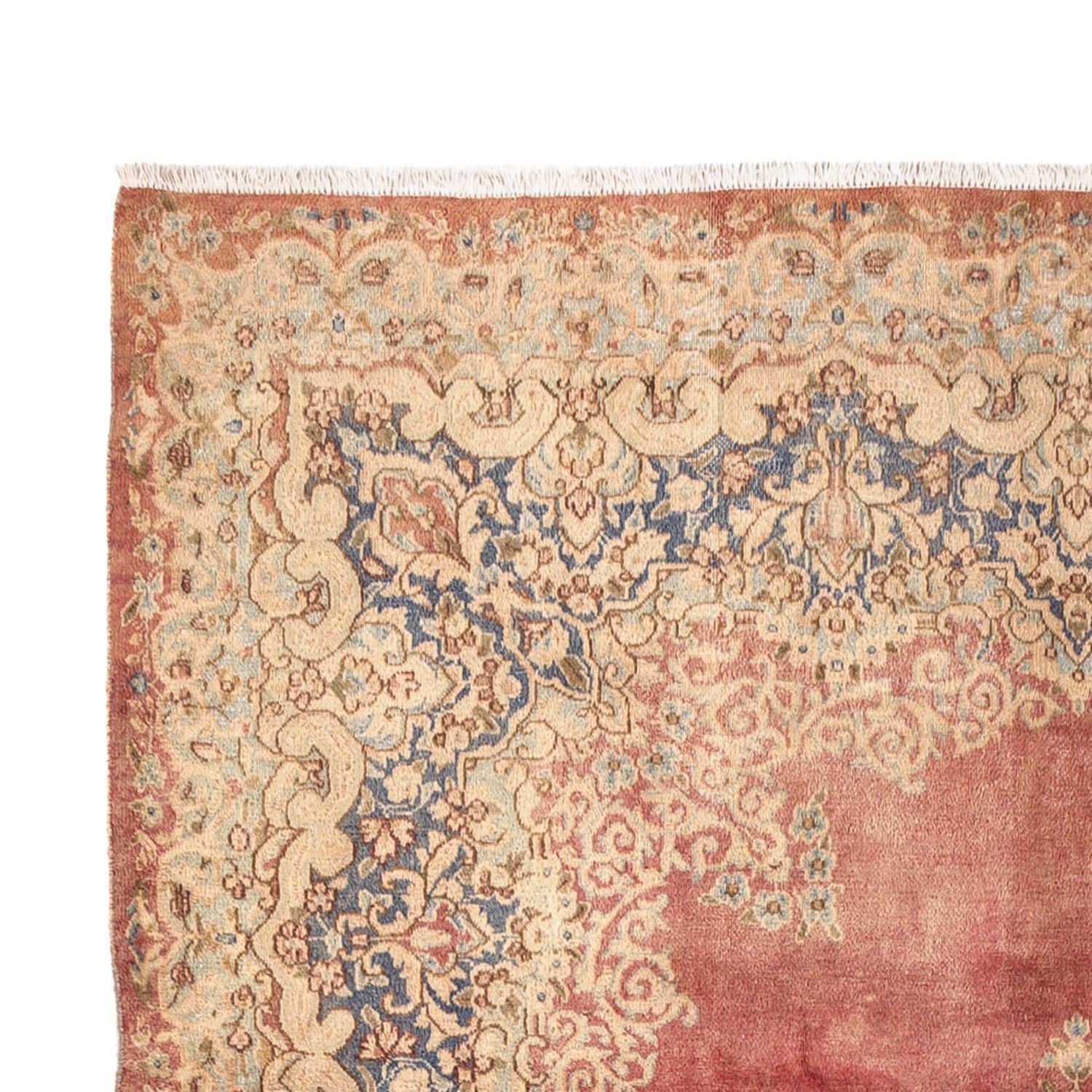 Tappeto vintage - 304 x 192 cm - rosso chiaro