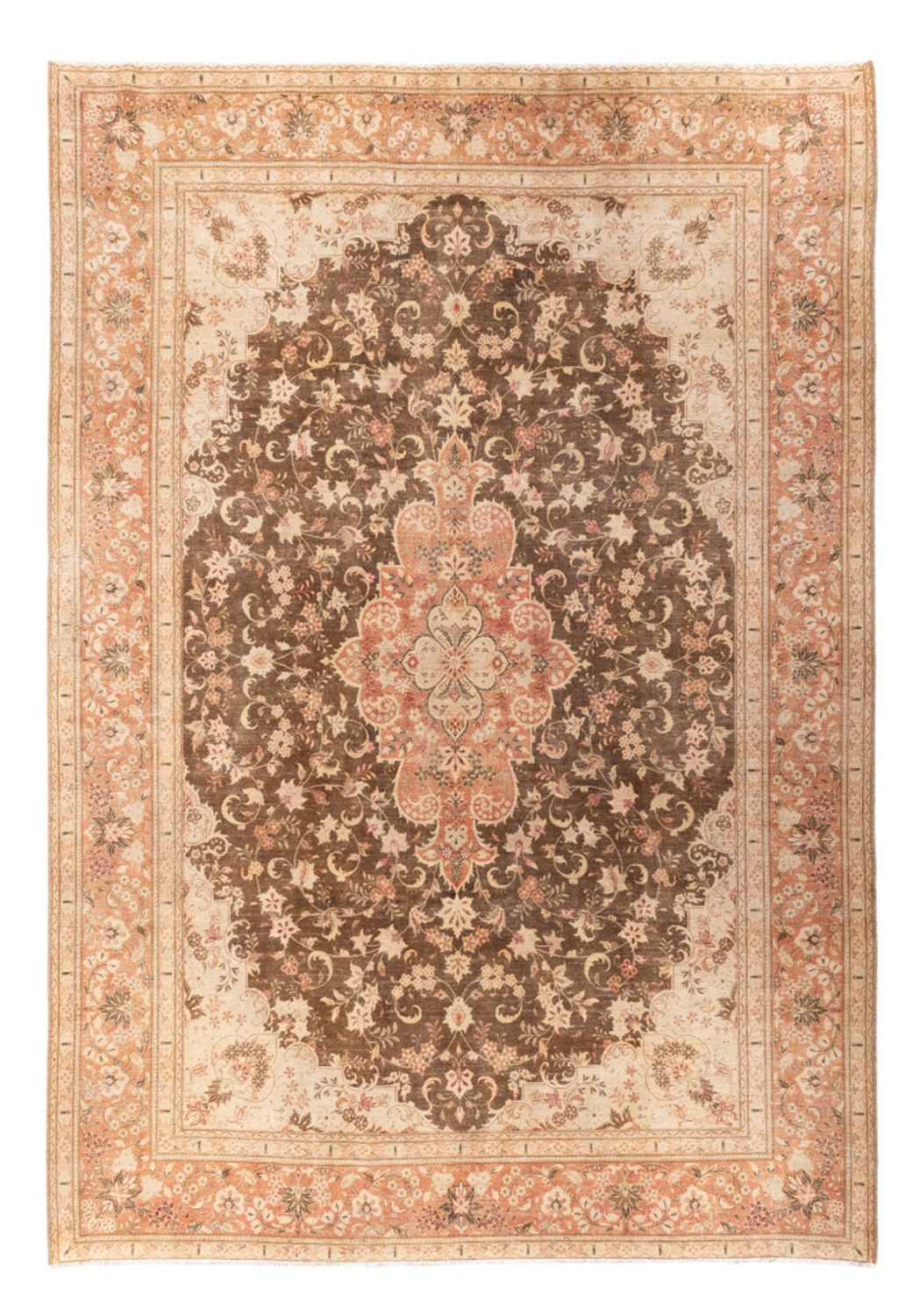 Tappeto vintage - 335 x 235 cm - beige scuro