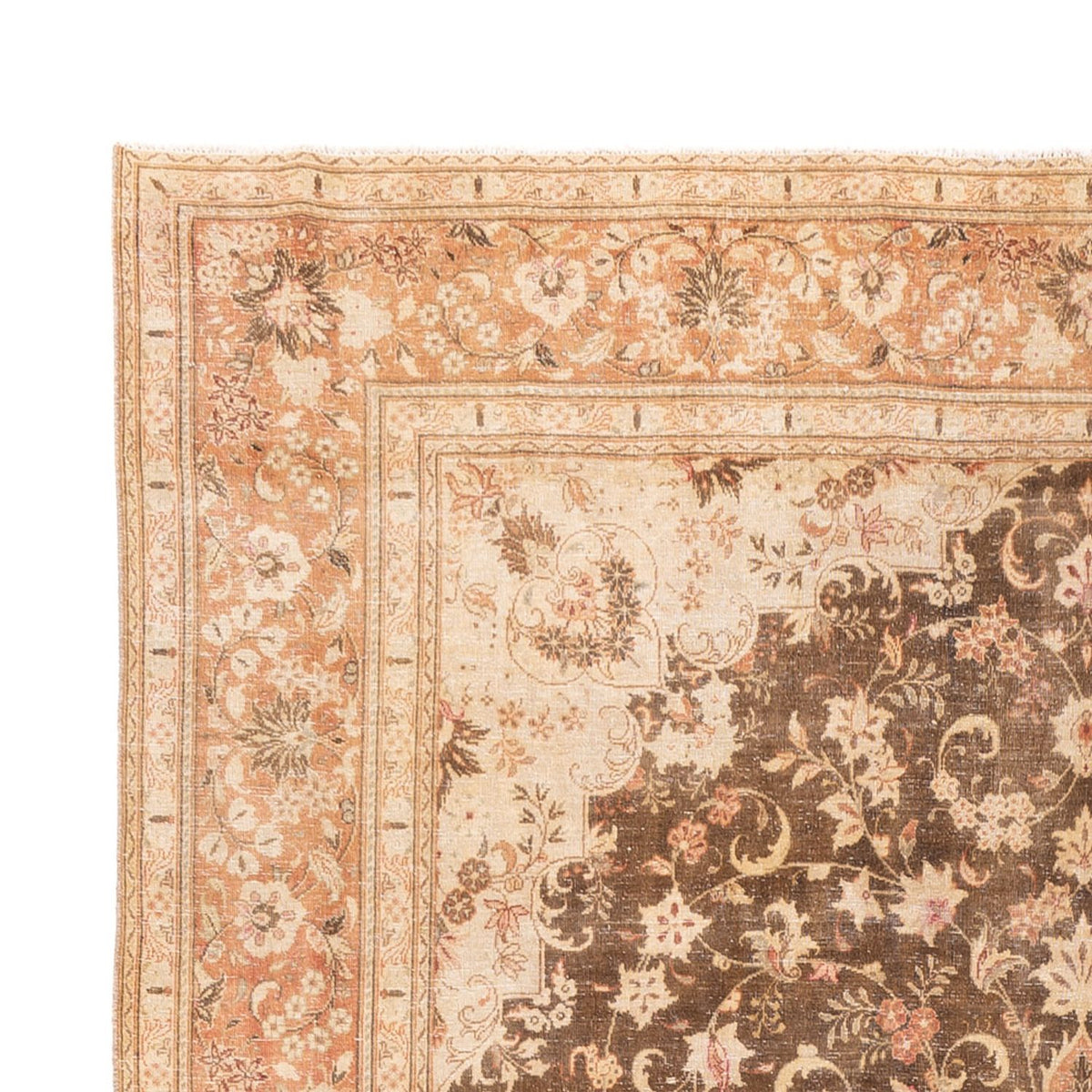 Tappeto vintage - 335 x 235 cm - beige scuro