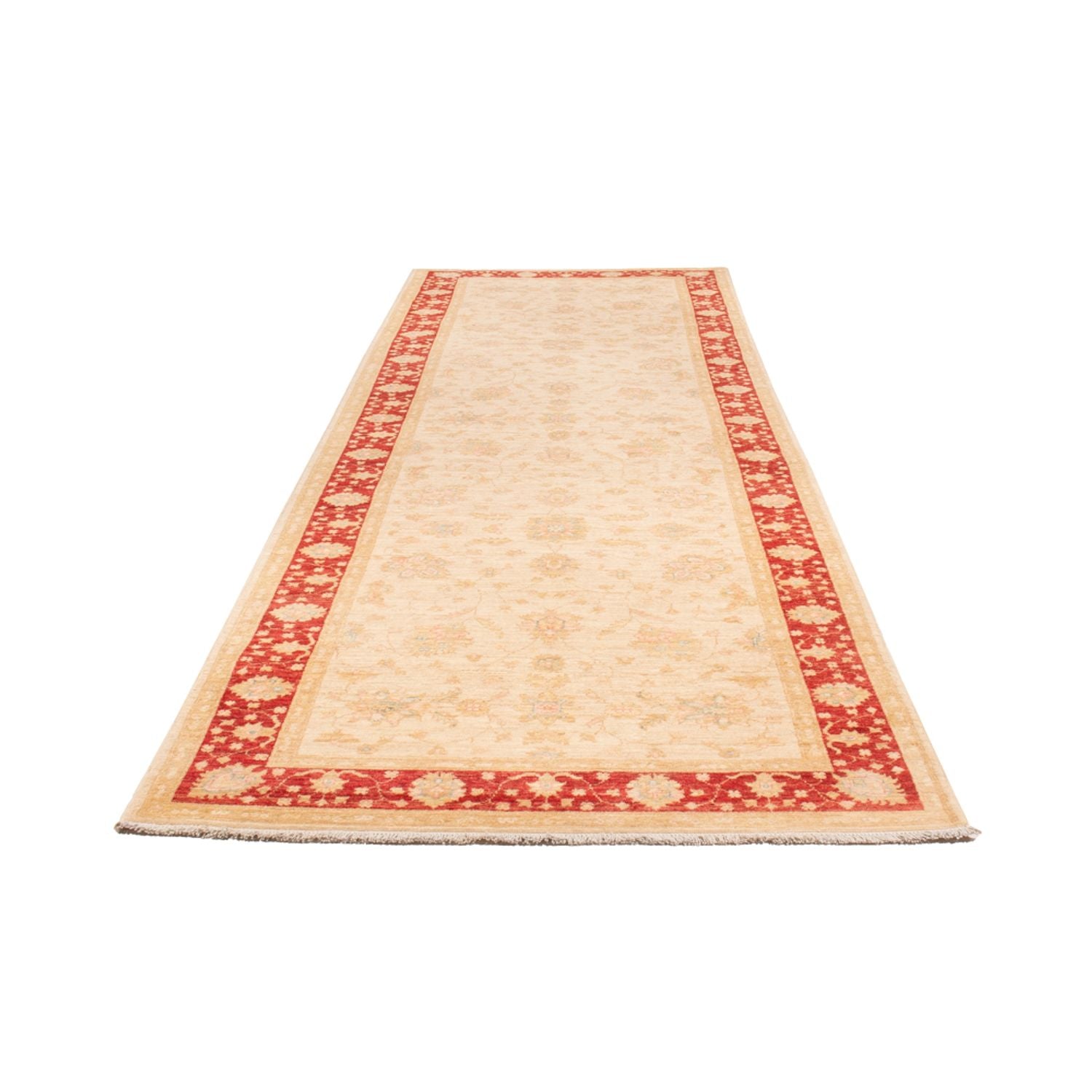 Tappeto corsia Tappeto Ziegler - 394 x 121 cm - beige